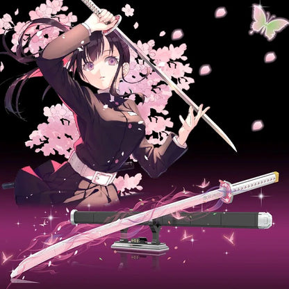 Bestofkawaii Anime Demon Slayer Kanao Tsuyuri Sword Building Set 