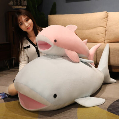 Cute Happy Shark Plushie