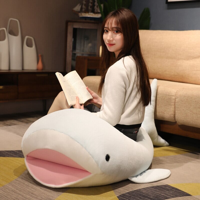 Cute Happy Shark Plushie