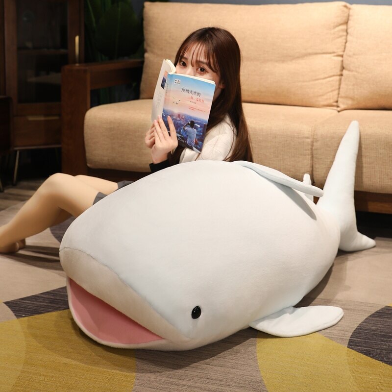 Cute Happy Shark Plushie