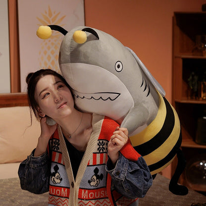 Shark Meets Bee Plushie