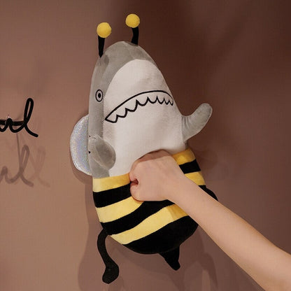 Shark Meets Bee Plushie