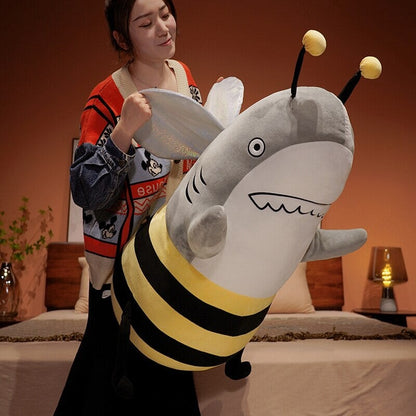 Shark Meets Bee Plushie