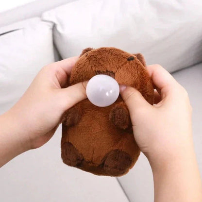 Capybara Keychain Pendant Plush Toy