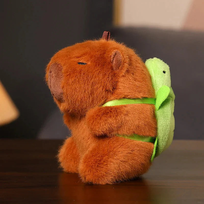 Capybara Keychain Pendant Plush Toy