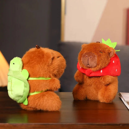 Capybara Keychain Pendant Plush Toy