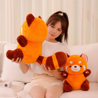 Cute Kawaii Fluffy Red Panda Plushie