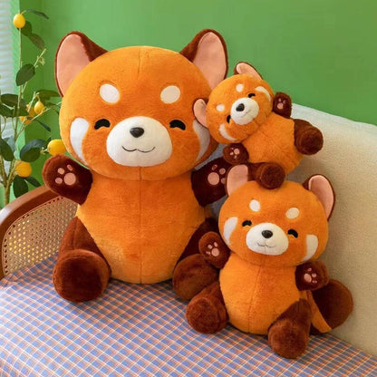 Cute Kawaii Fluffy Red Panda Plushie