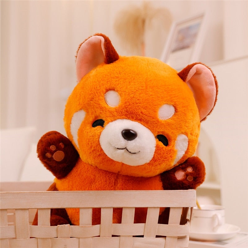 Cute Kawaii Fluffy Red Panda Plushie