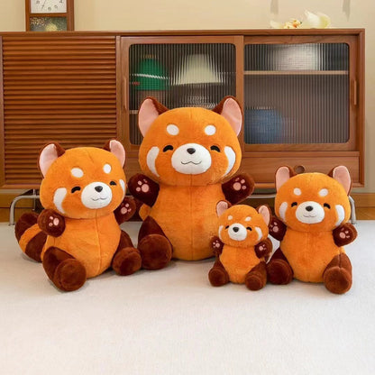 Cute Kawaii Fluffy Red Panda Plushie