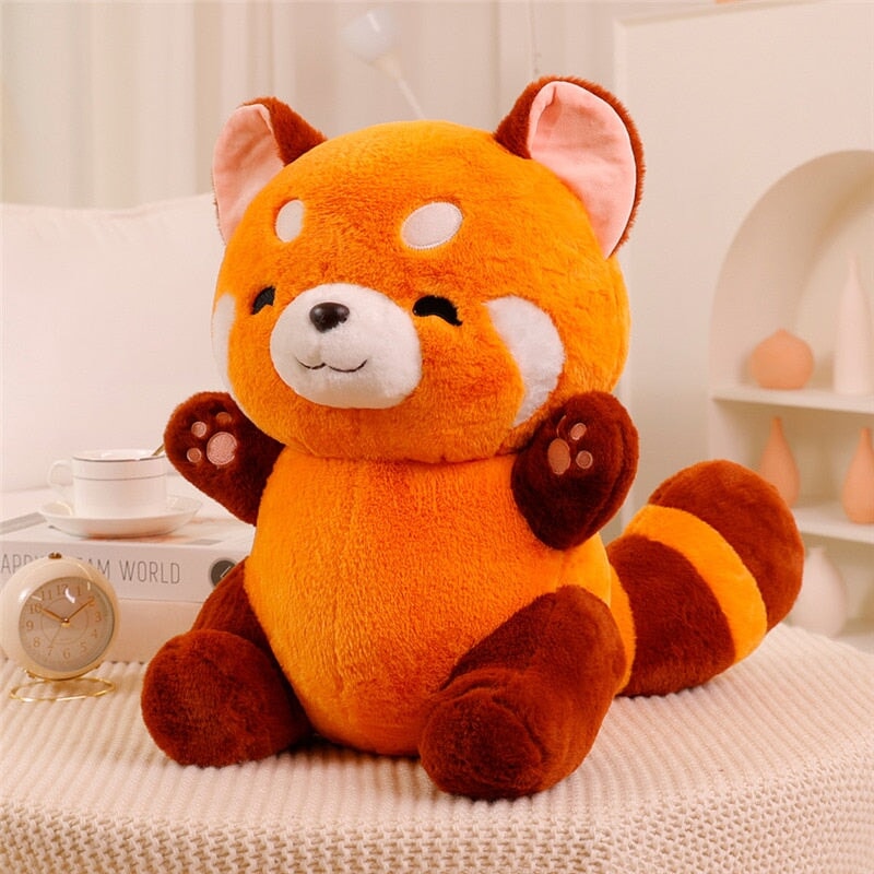 Cute Kawaii Fluffy Red Panda Plushie