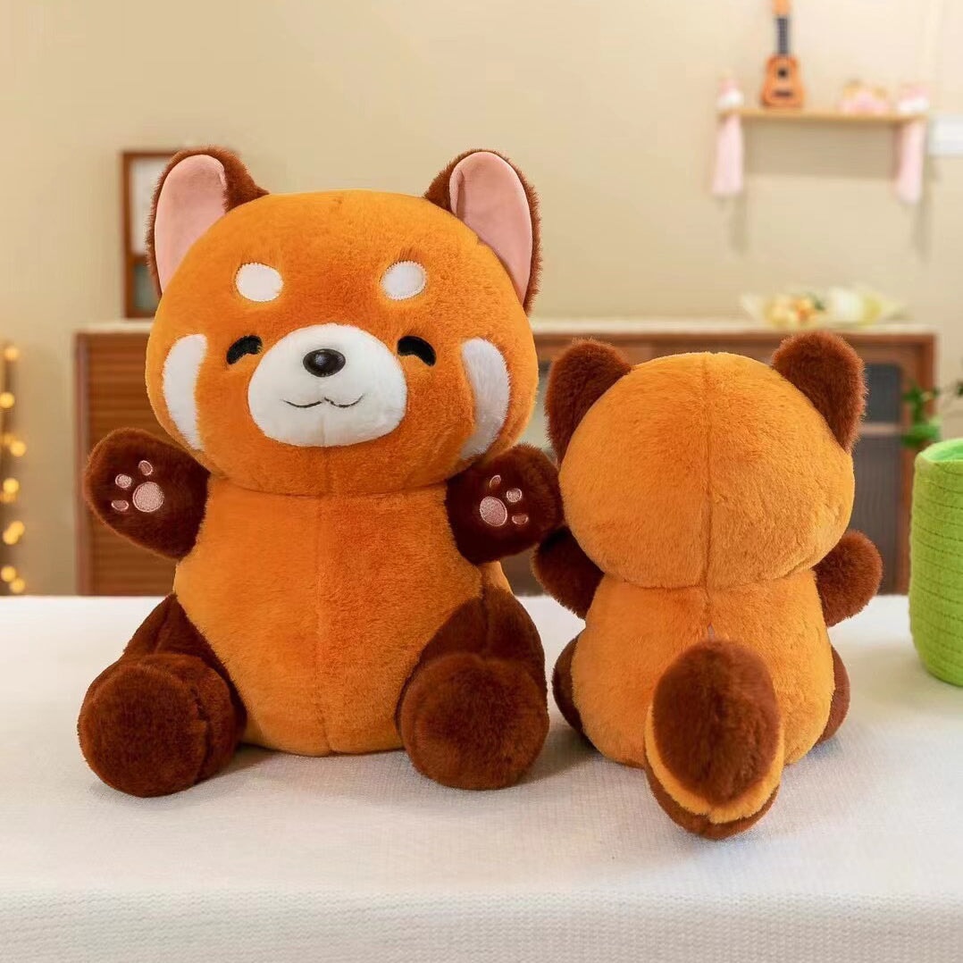 Cute Kawaii Fluffy Red Panda Plushie