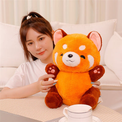 Cute Kawaii Fluffy Red Panda Plushie