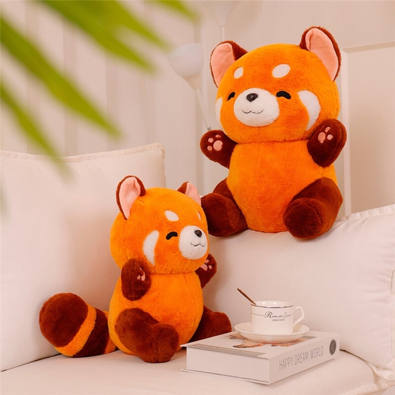 Cute Kawaii Fluffy Red Panda Plushie