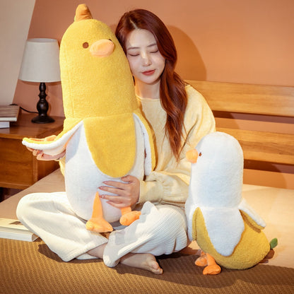 Fluffy Banana Duck Crew Plushies