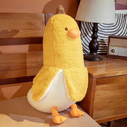 Bestofkawaii Fluffy Banana Duck Crew Plushies 