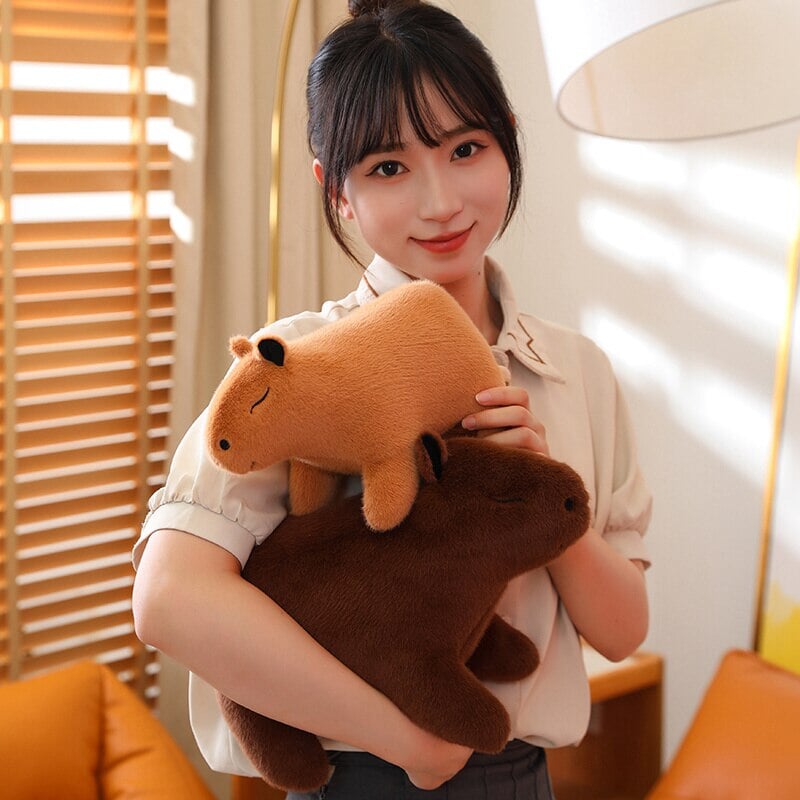 Kawaii Fluffy Capybara Plushie