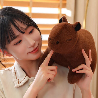 Kawaii Fluffy Capybara Plushie