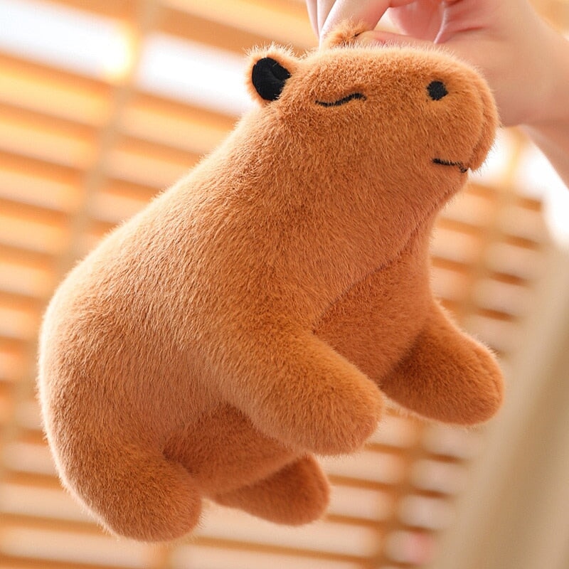 Bestofkawaii Fluffy Cute Capybara Plushie 