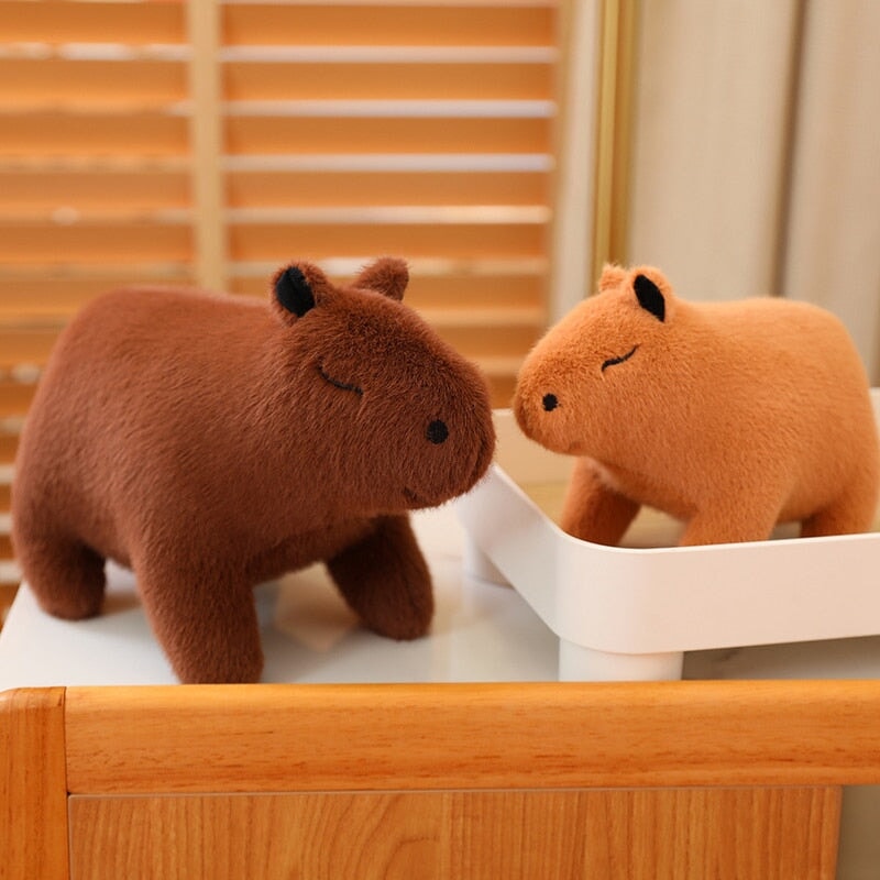 Kawaii Fluffy Capybara Plushie