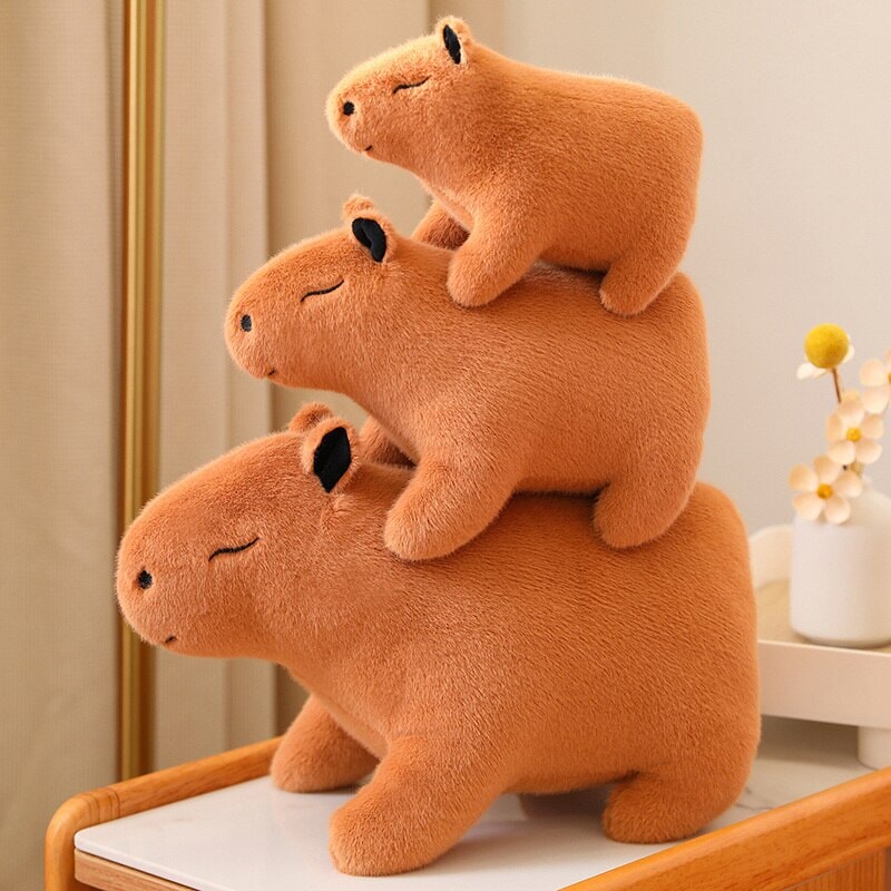 Kawaii Fluffy Capybara Plushie