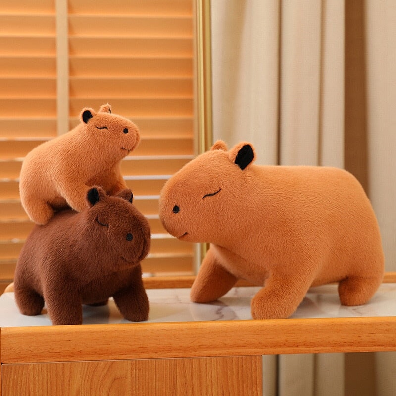 Kawaii Fluffy Capybara Plushie