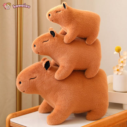 Kawaii Fluffy Capybara Plushie