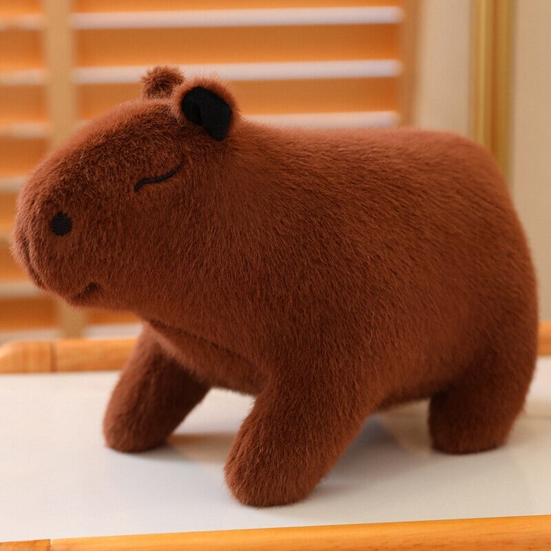 Bestofkawaii Fluffy Cute Capybara Plushie 