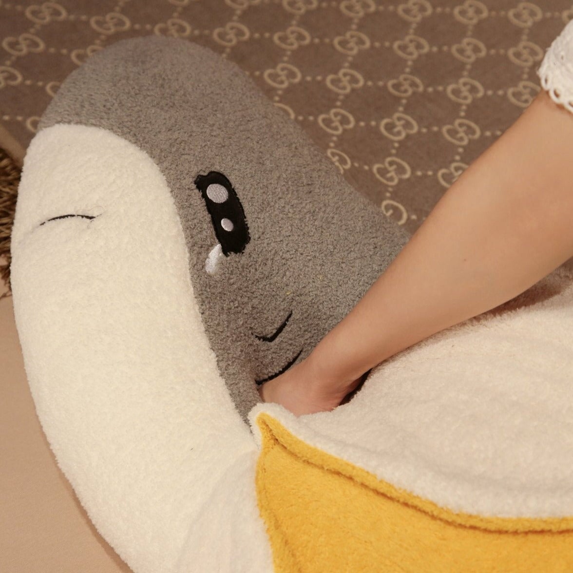 Kawaii Shark Banana Plushie