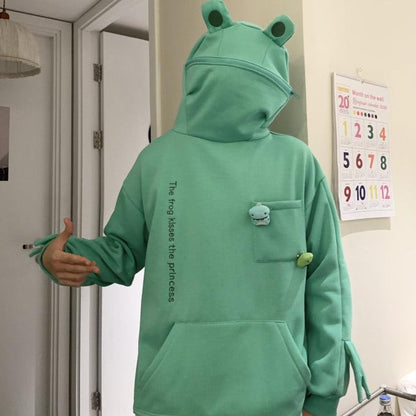 Frog Hood Hoodie