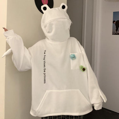 Frog Hood Hoodie