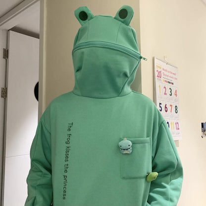 Bestofkawaii Frog Hood Hoodie *EXCLUSIVE* 