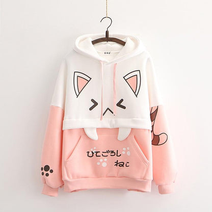 Bestofkawaii Japanese Anime Cat Hoodie 