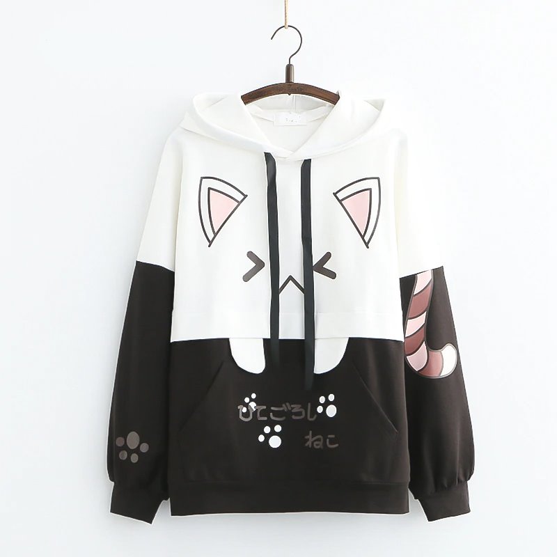 Bestofkawaii Japanese Anime Cat Hoodie 