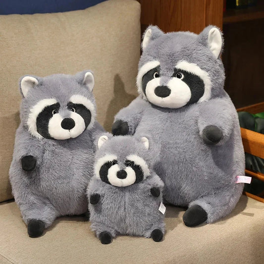 Bestofkawaii Peanut the Chubby Raccoon Plushie 