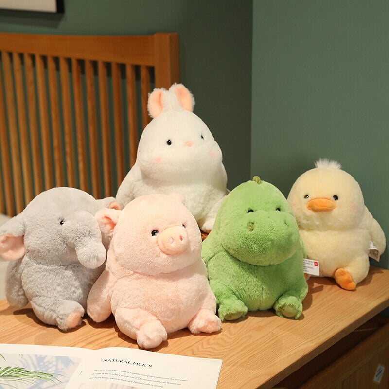 Fat Chubby Animal Plushie Collection: Ultimate Snuggle Buddies